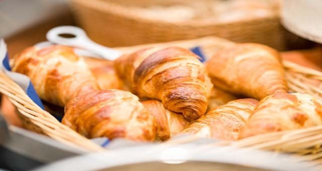 Frühstück im Hotel